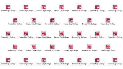 Fresno City College Logo Pattern