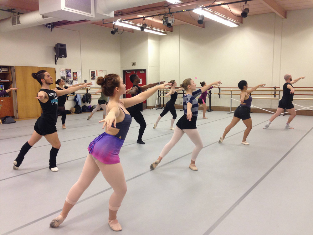 Intermediate Ballet Technique class